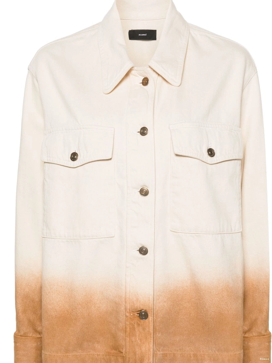 Cheap denim Alanui Hues shirt Women Bright 0714